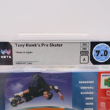 TONY HAWK'S PRO SKATER (THE ORIGINAL!) WATA GRADED 7.0 A! NEW & Factory Sealed! (Nintendo 64 N64)