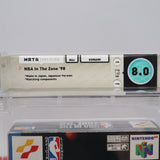 NBA IN THE ZONE '98 1998 (Japanese Version) WATA GRADED 8.0 CIB! (Nintendo 64 N64)
