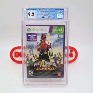 SABAN'S POWER RANGERS: SUPER SAMURAI - CGC GRADED 9.2 A! NEW & Factory Sealed! (XBox 360)