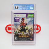 SABAN'S POWER RANGERS: SUPER SAMURAI - CGC GRADED 9.2 A! NEW & Factory Sealed! (XBox 360)