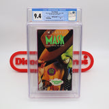 THE MASK (JIM CARREY) - CGC GRADED 9.4 A! NEW & Factory Sealed with Authentic V-Overlap Seam! (VHS)