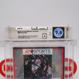 BULLS VERSUS BLAZERS AND THE NBA PLAYOFFS - EA SPORTS LIMITED EDITION! WATA GRADED 7.0 A! NEW & Factory Sealed! (Sega Genesis)