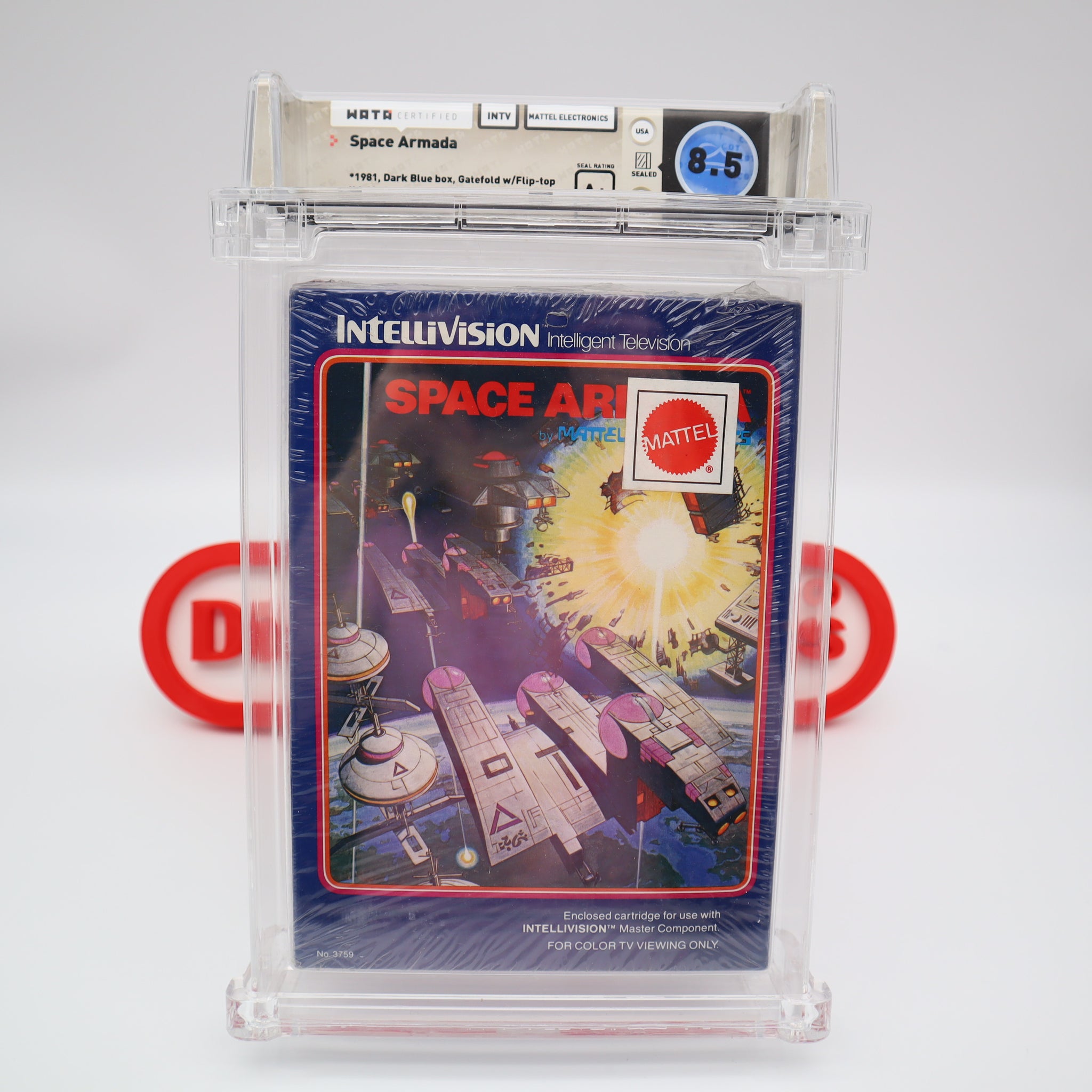 SPACE ARMADA - WATA GRADED 8.5 A+! NEW & Factory Sealed! (Intellivisio –  DiscountGamesOnline