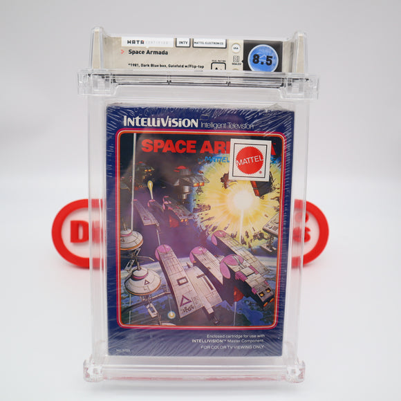 SPACE ARMADA - WATA GRADED 8.5 A+! NEW & Factory Sealed! (Intellivision)