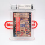 BULLS VERSUS BLAZERS AND THE NBA PLAYOFFS - EA SPORTS LIMITED EDITION! WATA GRADED 7.0 A! NEW & Factory Sealed! (Sega Genesis)