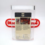 JAMES BOND: DR. NO (SEAN CONNERY 1ST JAMES BOND!) IGS GRADED 6.5 BOX & 6.5 SEAL! NEW & Factory Sealed with Authentic H-Overlap Seam! (VHS)