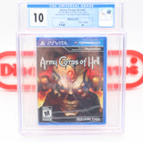 ARMY CORPS OF HELL - GRADED CGC 10 A+! NEW & Factory Sealed! (Playstation PS VITA)