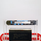 INDIANA JONES: RAIDERS OF THE LOST ARK - SPECIAL COLLECTOR'S SERIES! IGS GRADED 8.5 BOX & 8.5 SEAL! NEW & Factory Sealed with Authentic V-Overlap Seam! (VHS)
