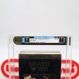 DEATH WISH - SPECIAL COLLECTOR'S SERIES! IGS GRADED 8 BOX & 7 SEAL! NEW & Factory Sealed with Authentic V-Overlap Seam! (VHS)