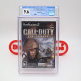 CALL OF DUTY: FINEST HOUR - CGC GRADED 9.6 A+! NEW & Factory Sealed! (PS2 PlayStation 2)
