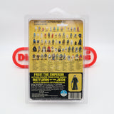 REBEL COMMANDO - 65 BACK with THE EMPEROR OFFER! NEW Authentic & Factory Sealed + STAR CASE! (MOC Vintage Star Wars Figure)