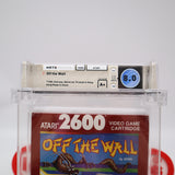 OFF THE WALL - WATA GRADED 8.0 A+! NEW & Factory Sealed! (Atari 2600)