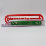 GOLF (Hangtab Box!) CGC GRADED 7.0! NEW & Factory Sealed! (Atari 2600)