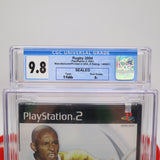 RUGBY 2004 - CGC GRADED 9.8 A+! NEW & Factory Sealed! (PS2 PlayStation 2)