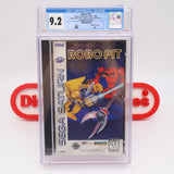 ROBOPIT / ROBO PIT - CGC GRADED 9.2 A+! NEW & Factory Sealed! (Sega Saturn)