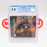 STEEL HARBINGER - CGC GRADED 9.8 A++! NEW & Factory Sealed! (PS1 PlayStation 1)