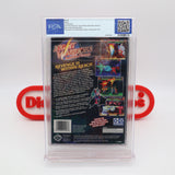 NIGHT WARRIORS: DARKSTALKERS' REVENGE - PSA/WATA GRADED 9.6 B+! NEW & Factory Sealed! (Sega Saturn)