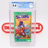 SONIC THE HEDGEHOG: SUPER SPECIAL SONIC SEARCH - CGC GRADED 9.4 A+! NEW & Factory Sealed with Authentic V-Overlap Seam! (VHS)
