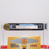 WWF / WWE: KING OF THE RING '95 1995 - IGS GRADED 9 BOX & 9 SEAL! NEW & Factory Sealed with Authentic V-Overlap Seam! (VHS)