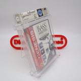 BASS MASTERS CLASSIC FISHING - PRO EDITION - WATA GRADED 9.4 A+! NEW & Factory Sealed! (Sega Genesis)