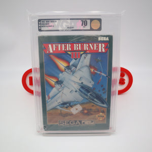 AFTER BURNER III 3 - VGA GRADED 70 EX+ BRONZE! NEW & Factory Sealed! (Sega CD)