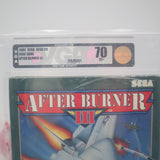 AFTER BURNER III 3 - VGA GRADED 70 EX+ BRONZE! NEW & Factory Sealed! (Sega CD)