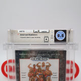 AMERICAN GLADIATORS - WATA GRADED 8.5 A! NEW & Factory Sealed! (Sega Genesis)