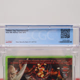 TEKKEN TAG TOURNAMENT 2 II - CGC GRADED 9.6 A++! NEW & Factory Sealed! (XBox 360)