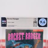 ROCKET RANGER - WATA GRADED 9.6 A+! NEW & Factory Sealed with Authentic H-Seam! (NES Nintendo)