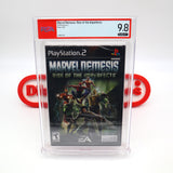MARVEL NEMESIS: RISE OF THE IMPERFECTS - PSA/WATA GRADED 9.8 A++! NEW & Factory Sealed! (PS2 PlayStation 2)