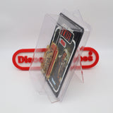HAN SOLO (In Trench Coat) - 79 BACK - NEW Authentic & Factory Sealed + STAR CASE! (MOC Vintage Star Wars Figure)