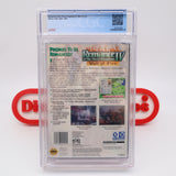 ROMANCE OF THE THREE KINGDOMS IV 4: WALL OF FIRE - CGC GRADED 9.8 A++! NEW & Factory Sealed! (Sega Saturn)