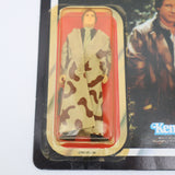 HAN SOLO (In Trench Coat) - 79 BACK - NEW Authentic & Factory Sealed + STAR CASE! (MOC Vintage Star Wars Figure)