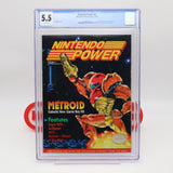 NINTENDO POWER ISSUE #31 - GAME BOY METROID COVER! CGC GRADED 5.5