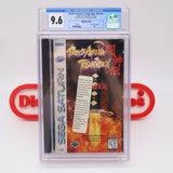 BATTLE ARENA TOSHINDEN REMIX - CGC GRADED 9.6 A! NEW & Factory Sealed! (Sega Saturn)