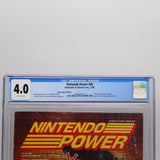 NINTENDO POWER ISSUE #36 - DARKWING DUCK COVER! CGC GRADED 4.0