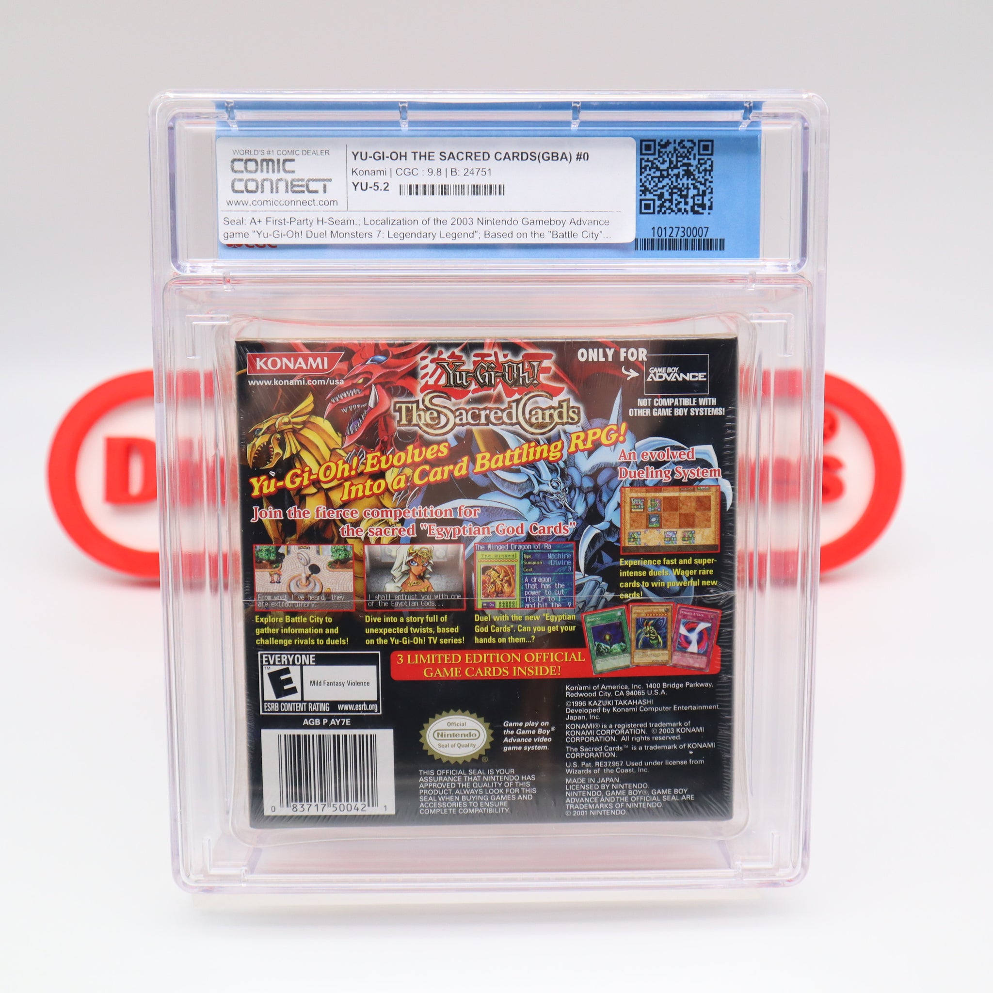 yugioh gba sacred cards YU-GI-OH! THE SACRED CARDS