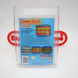 SUPER TEAM GAMES - VGA GRADED 85 NM+ SILVER! NEW & Factory Sealed with Authentic H-Seam! (NES Nintendo)