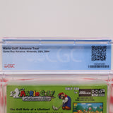 MARIO GOLF: ADVANCE TOUR - CGC GRADED 9.8 A++! NEW & Factory Sealed! (Game Boy Advance GBA)