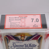 WALT DISNEY'S MASTERPIECE: SNOW WHITE AND THE SEVEN DWARFS - LARGE BECKETT GRADED 7.0 B-! NEW & Factory Sealed with Authentic H-Overlap Seam! (VHS)