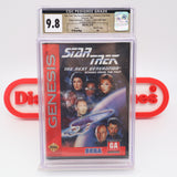 STAR TREK: THE NEXT GENERATION ECHOES FROM THE PAST - CGC PEDIGREE GRADED 9.8 A+! NEW & Factory Sealed with Authentic V-Overlap Seam! (Sega Genesis)
