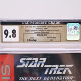 STAR TREK: THE NEXT GENERATION ECHOES FROM THE PAST - CGC PEDIGREE GRADED 9.8 A+! NEW & Factory Sealed with Authentic V-Overlap Seam! (Sega Genesis)