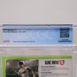 FIFA SOCCER 11 2011 - CGC GRADED 9.6 A+! NEW & Factory Sealed! (XBox 360)