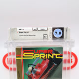 SUPER SPRINT - WATA GRADED 7.0 A+! NEW & Factory Sealed with Authentic V-Overlap Seam! (NES Nintendo)