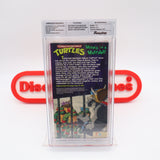 KEVIN EASTMAN AUTOGRAPHED! TEENAGE MUTANT NINJA TURLES TMNT HEROES IN A HALFSHELL - REWIND GRADED 7.5 & 4.5 STAR SEAL! NEW & Factory Sealed with Authentic V-Overlap Seam! (VHS)