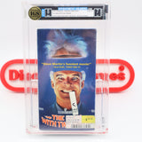 THE MAN WITH TWO BRAINS - STEVE MARTIN - IGS GRADED 8.0 BOX & 7.0 SEAL! NEW & Factory Sealed with Authentic 3-Sided Seam! (VHS)