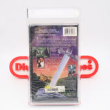 MERLIN (1998) CLAMSHELL CASE VERSION! IGS GRADED 9.0 BOX & 8.5 SEAL! NEW & Factory Sealed with Authentic 3-Sided Seam! (VHS)