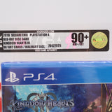 KINGDOM HEARTS III 3: WALMART EXCLUSIVE ART CARDS VARIANT! VGA GRADED 90+ MINT GOLD! NEW & Factory Sealed! (PS4 PlayStation 4)