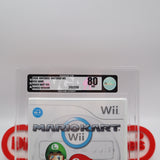 MARIO KART - VGA GRADED 80 NM SILVER! NEW & Factory Sealed! (Nintendo WII)