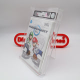 MARIO KART - VGA GRADED 80 NM SILVER! NEW & Factory Sealed! (Nintendo WII)